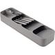 thumbnail image 2 of Drawer Store Organizador compacto para cajones de cubiertos, 5 compartimentos, capacidad para más de 24 piezas, soporte para utensilios, cajones de almacenamiento, almacenamiento de cocina, 2 of 5