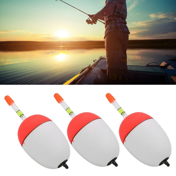 EVA Luminous Buoy,3PCS EVA Luminous Fishing Light Stick Foam Float Luminous Fishing  Float Future-Proof Design 