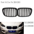 thumbnail image 4 of Front Bumper Hood Kidney Grill Replacement Sport Grilles for BMW X1 Series E84 2010-2015 51112993305, 4 of 5