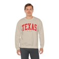 thumbnail image 6 of Texas TX Sweatshirt Gifts Crew Neck Shirt Long Sleeve Unisex, 6 of 7