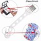 thumbnail image 3 of 4-pack polyhedral brush roller of vacuum cleaner - washable filter replacement compatible with 1608683, 160-8683, 1608684, 3 of 4