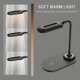 thumbnail image 4 of LED Desk Lamp Touching Control Desk Lamp With Wireless Charging &3 Color Modes Eye-Caring Office Lamp Gooseneck Table Lamp, 4 of 5