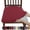 Wine Red, variant on GalaGab Solid Color Printed Universal Chair Cover, Four Season Washable, Simple and Versatile Dining Chair Seat Cushion Cover, 1/4/6 Set Optional