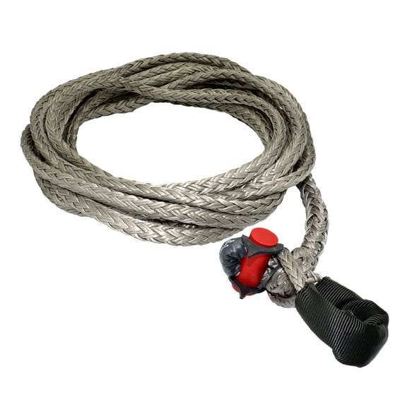 1/2" x 25' LockJaw Synthetic Winch Line Extension w/ Integrated Shackle 10,700 lbs WLL