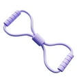 thumbnail image 1 of Seitruly Cómodo expansor de pecho de ocho caracteres, fuerza y flexibilidad en casa, antideslizante, elástico Protección de la piel púrpura, 1 of 6