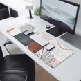 thumbnail image 2 of Long Mouse Pads for Desk,Blue Boho Abstract and Plant Pattern Desk Mats on Top Of Desks, Desk Mouse Pad Extra Large with 3mm Non-Slip Base and Stitched Edge for Gaming,Office,Work,Home 31.5"x11.8", 2 of 6