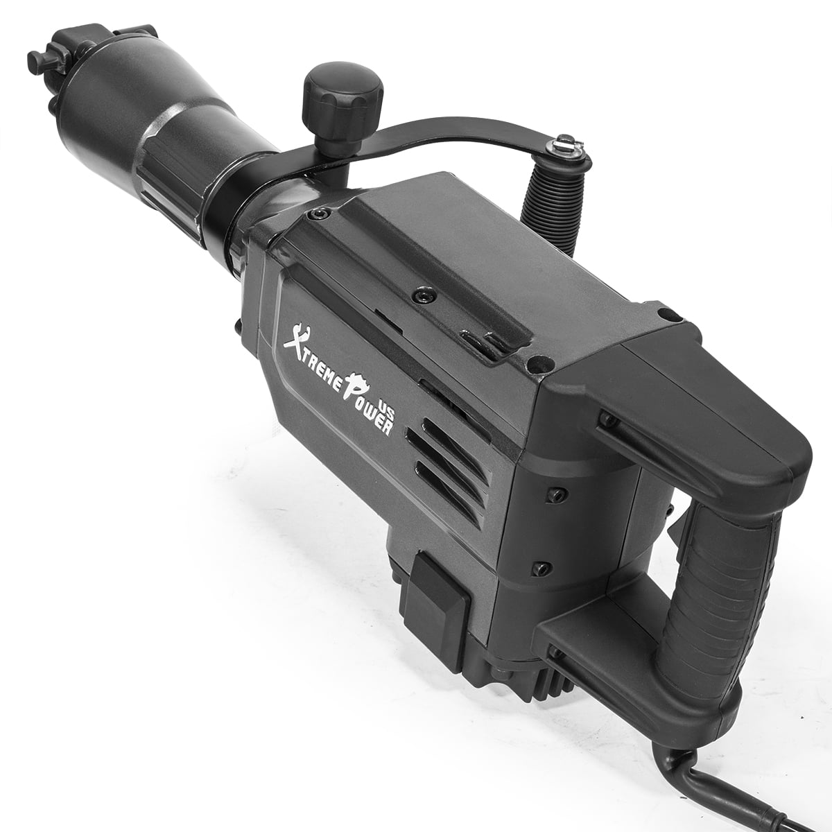 XtremepowerUS 2800W Demolition Jack Hammer Point Chisel Bits Demo Jack Hammer Cement Concrete Floor Breaker Block Punch Drill 55J Case, 1-1/8" Hex Shank