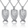 thumbnail image 3 of 6 Pack Urn Necklace for Ashes Heart & Cylinder Cremation Stainless Steel Keepsake Memorial Urn Locket for Ashes Cremation Urn Necklace, 3 of 7