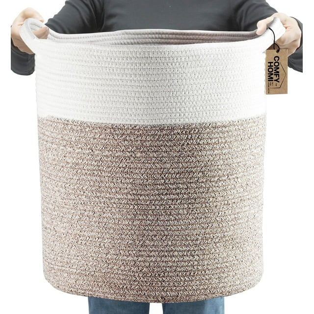 Cuerda de algodón tejida grande COMFY-Homi XXL para ropa sucia