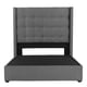 thumbnail image 1 of Box Base cama Individual + Cabecera Titan Gris, 1 of 4