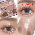 thumbnail image 2 of 2/3/4PCS Eyes Makeup  Eye Shadow 9 Colors Beauty Eyeshadow Palette Waterproof Nine Color Eye Shadow Plate, 2 of 5