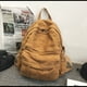 thumbnail image 2 of Mochila para portátil GAXOS Vintage Canvas Brown para mujer, 2 of 6