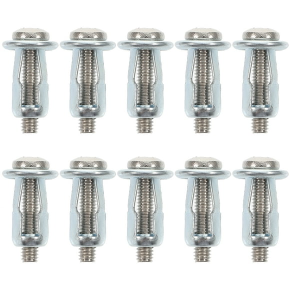 10pcs Écrou de Vérin d'Expansion d'Ancre de Porte Creuse avec Écrou de Fixation de Vérin à Vis