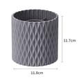 thumbnail image 2 of Makeup Organizer, Make up Brush Holder Cup, Dressing Table Desk Accessories - gray, 2 of 5