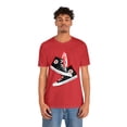 thumbnail image 2 of Black Sneakers TShirt - 90s Sneakers Shirt - Converse All Stars, 2 of 7