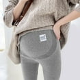 thumbnail image 6 of DeHolifer Women's Maternity Leggings Over The Belly High Waisted Soft Comfy Warm Pregnancy Pants Gray XL, 6 of 8