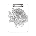 thumbnail image 1 of Portapapeles de escritura A4 Unbranded Flor planta Chrysanthemum, 1 of 4