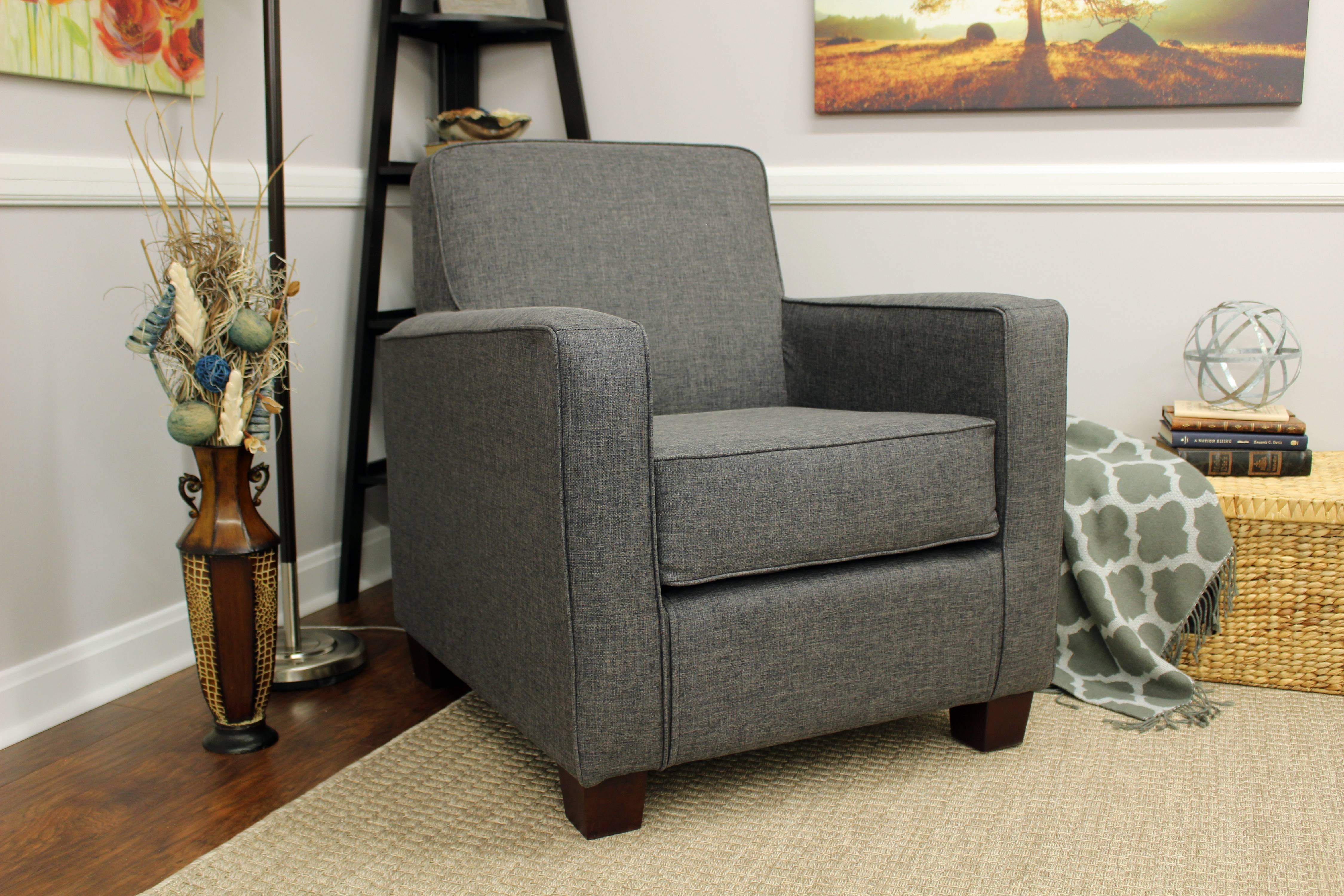 Johnston Trackarm Lounge Chair - Picante