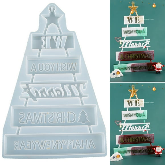 Christmas Wish Silicone Jewelry Casting Mold Resin Epoxy Mould Craft Decoration