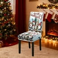 thumbnail image 5 of Nkmbld Christmas Chair Covers for Dining Chairs, Dining Table Chair Protector Elastic Chair Slipcovers Washable Suitable for Restaurant Hotel Party Wedding, 5 of 8