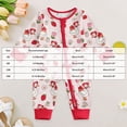 thumbnail image 4 of larppty Baby Girl Romper Infant Long Sleeve Jumpsuit for Toddler Girls Newborn Outfits, 4 of 7