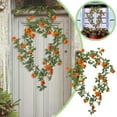 thumbnail image 2 of Flowers Rose Vine for Wall Window Door Silk Hanging Decoration for Home Wedding Party, 2 of 8