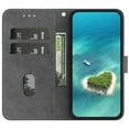 thumbnail image 4 of Compatible with Motorola Moto Edge 40 Flower Painted PU Leather Wallet Case with Card Slots Cover, 4 of 5
