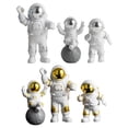 thumbnail image 2 of 6 uds estatua de astronauti estante librería de astronauti colecciones para niños, 2 of 9