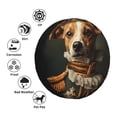 thumbnail image 4 of Sikiie Modern Cute Dog PVC Leather Spare Tire Wheel Cover Spare Tire Cover, for Car Truck SUV Camper Trailer Universal Fit(14-17in)-16 inch, 4 of 6
