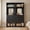 Black, variant on Homieasy 25'' Upgraded Style Closet Organizer with 3 Drawers, Walk-in Closet System with Mirror and Shelves, White