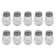 thumbnail image 1 of 10 Pcs Hand Grinder Salt Pepper Grinders Mini Salt Pepper Shakers Salt Pepper Set Manual Grinder Crystal Candy Jar, 1 of 3