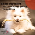 thumbnail image 5 of Peppy Pooch Turkey Tendon Twists – 8 oz Bag. Made in USA., 5 of 6