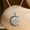 A, variant on Pendant Necklace, Czzoypi Elegant Crystal Knot Crescent Pendant, Stainless Steel Adjustable Chain Tarnish-Resistant Hypoallergenic Jewelry