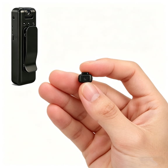 T12 Mini Portable 4K Body Worn Camera with Infrared Night Vision 128GB Support and Audio Video Recording for Law Enforcement and Travel