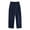 H47 Navy, variant on SJLDQY Mens Baggy Dress Pants Pleated Wide Leg Trousers for Men Fall Elastic Waist Straight Fit Casual Suit Pants with Pockets