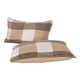 thumbnail image 2 of Juego de fundas de almohada | Funda de almohada de tamaño estándar | Accesorio para cama | Tejido suave y transpirable | 74 x 48 cm | Artículos esenciales para el descanso en el dormitorio, 2 of 7