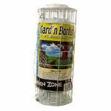Flower Bed Fence - 13015331 14 In. x 25 Ft. White Flower Fence