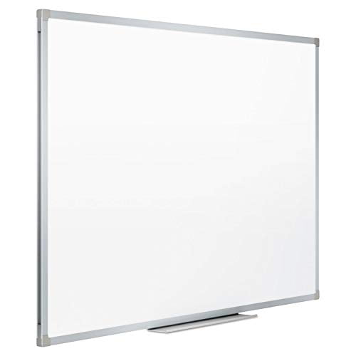 Mead Dry-Erase Board Smooth Durable Writing Surface 36 x 24 Inch Aluminum Frame 
