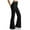 Black, variant on hotojiny Flare Yoga Leggings for Women Fashion Cutout High Waist Bootcut Pants Butt Lifting Non See-Through Gym Clothes
