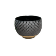 thumbnail image 3 of AprikaLife Traditional Japanese Matcha Tea Bowl Handcrafted Ceramic Tea Ceremony Cup Yamaeki Glaze with Black Ami Pattern, 3 of 8