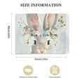 thumbnail image 3 of Orinice Rabbit Floral Crown Beatrix Potter Fine Art Aesthetic Poster & Print Wall Painting for Home Decor - Ready to Hang Canvas Wall Art for Living Room Bedroom Office 20x16in, 3 of 6