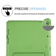 thumbnail image 4 of HDE iPad 2017 9.7-inch Bumper Case for Kids Shockproof Hard Cover Handle Stand with Built in Screen Protector for 5th Generation Apple iPad 9.7 inch (Green, March 2017 Release), 4 of 7
