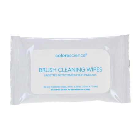 Colorescience Brush Cleaning Wipes 20 ct