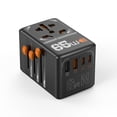 thumbnail image 1 of Adaptador de viaje TESSAN Universal GaN 65W con 4 puertos USB 5 en 1, 1 of 7