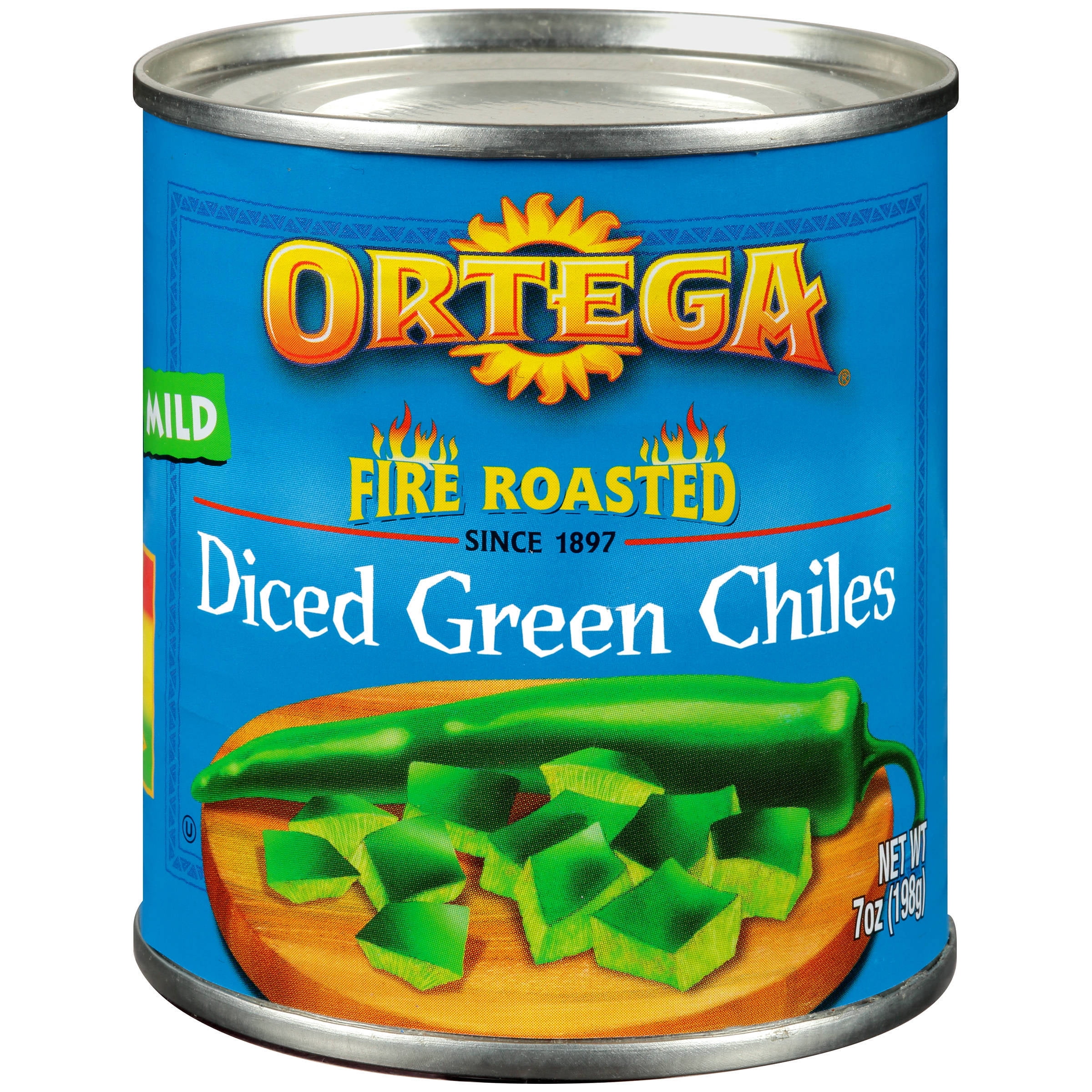 Ortega Mild Diced Fire Roasted Green Chiles 7 oz Walmart Inventory