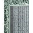 thumbnail image 6 of Rugs.Com Soft Touch Shag Collection Square Rug ‚Äì 5 Ft Square Dark Green Shag Rug Perfect For Living Rooms, Kitchens, Entryways, 6 of 7