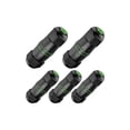 thumbnail image 1 of wonima11 Waterproof rj45 Coupler Cat6(3.48in), IP68 Waterproof Ethernet Coupler Female to Female, Gold-Plated and Shielded Outdoor Ethernet Coupler for CAT6/CAT5E/CAT5 Network Cables PoE, 5-Pack, 1 of 1