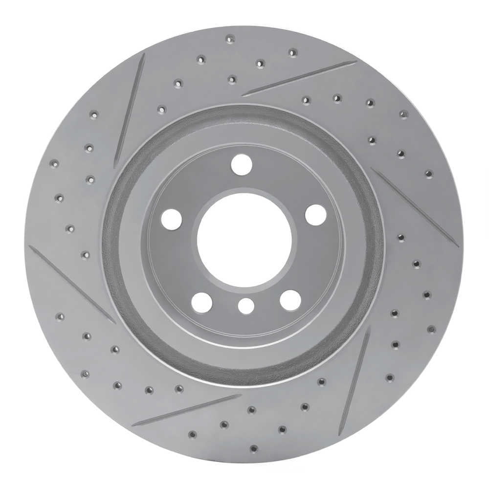 Dynamic Friction Company 830-31152R DFC Geoperformance Rotor - Drilled and Slotted