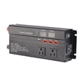 thumbnail image 4 of Cargador Inversor de Corriente, Inversor de Corriente de 900W DC 12 24V A AC 110V CON 4 PUERTOS USB SALIDA DE ONDA MODIFADA SINUSOIDAL PARA USO EN AUTOMÓVILES, 4 of 7