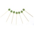 thumbnail image 2 of Cocktail Picks 100 Counts 5" Bamboo Toothpicks Cocktail Sticks, 2 of 4
